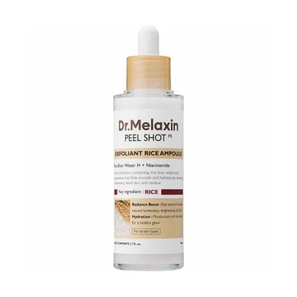Dr.Melaxin Peel Shot Exfoliating White Rice Ampoule 80 ml