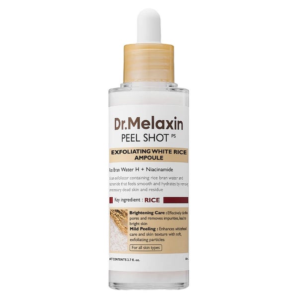 Dr. Melaxin Peel Shot Exfoliating White Rice Ampoule 1 ml