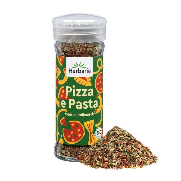 Herbaria Pizza e Pasta Gewürzmischung Bio 50 g