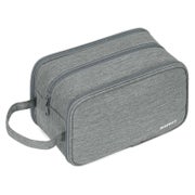Kosmetiktasche Kulturbeutel Damen Herren Schminktasche Grau 1 St