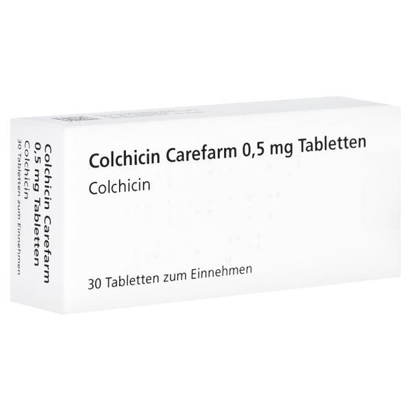 Colchicin Carefarm 0,5 Mg Tabletten 30 St