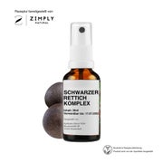 Zimply Natural SCHWARZER RETTICH KOMPLEX - Pflanzbasierte Rezeptur 30 ml