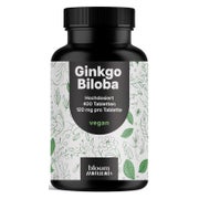 Ginkgo Biloba 6000mg - 400 Tabletten - Bloom Naturals 400 St