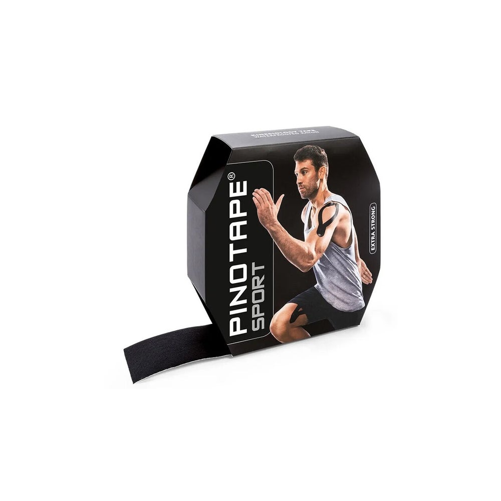 Pinotape Sport Kinesiologie Tape Schwarz 5 cm x 31 m 31 m