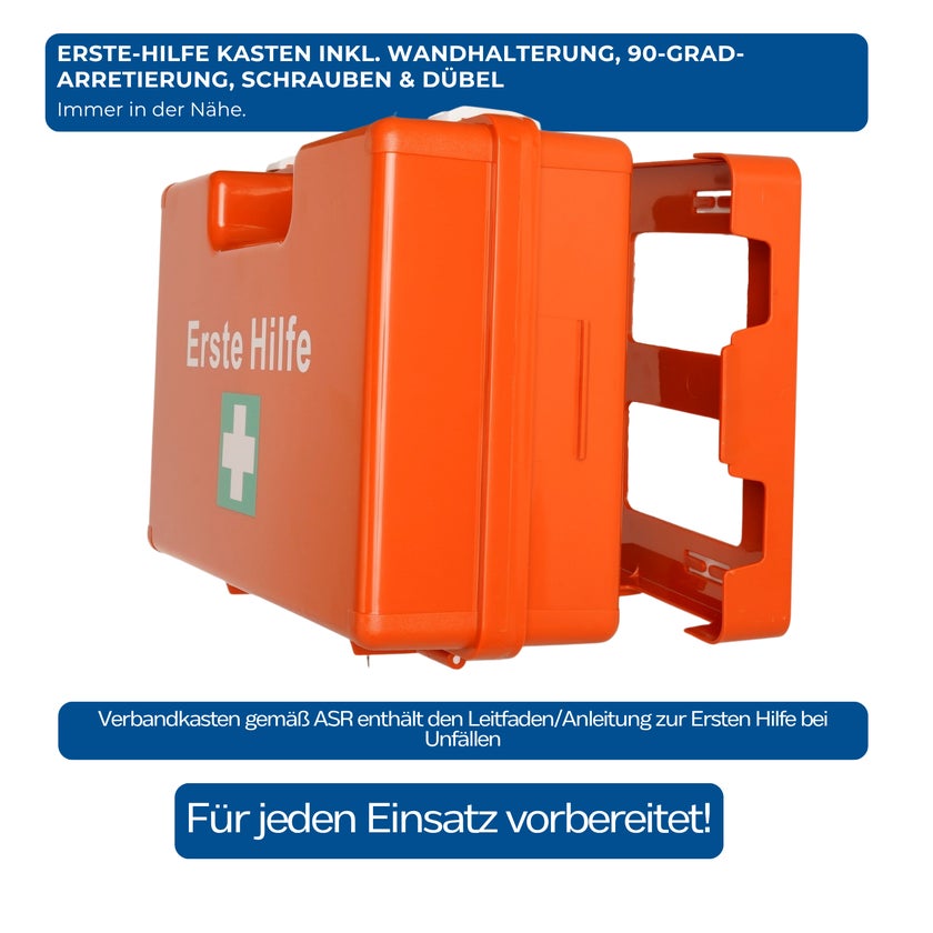 Erste-Hilfe-Koffer Nach DIN 13169 B-SAFETY: Mit Inhalt, 167-teilig