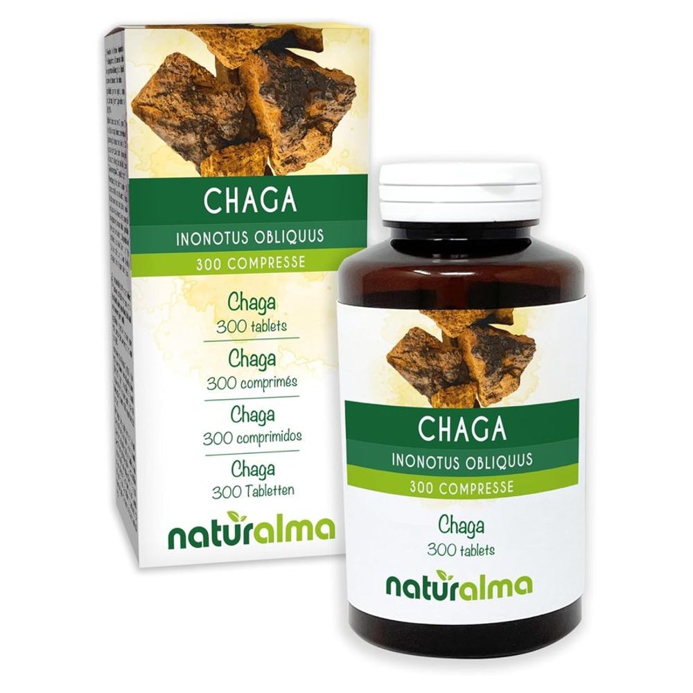 Naturalma Chaga Inonotus obliquus Tabletten 300 St