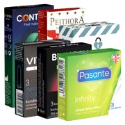 Kondomotheke® Long Love SIXPACK - Kondome für mehr Ausdauer (26 Kondome) 26 St