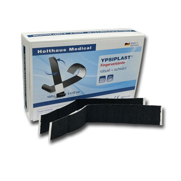 Holthaus Medical YPSIPLAST Fingerverbände, robust, schwarz