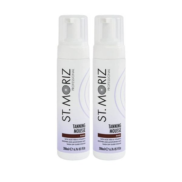 St Moriz Sofort Selbstbräuner Mousse in dunklen Ton Alle Hauttypen 1 St