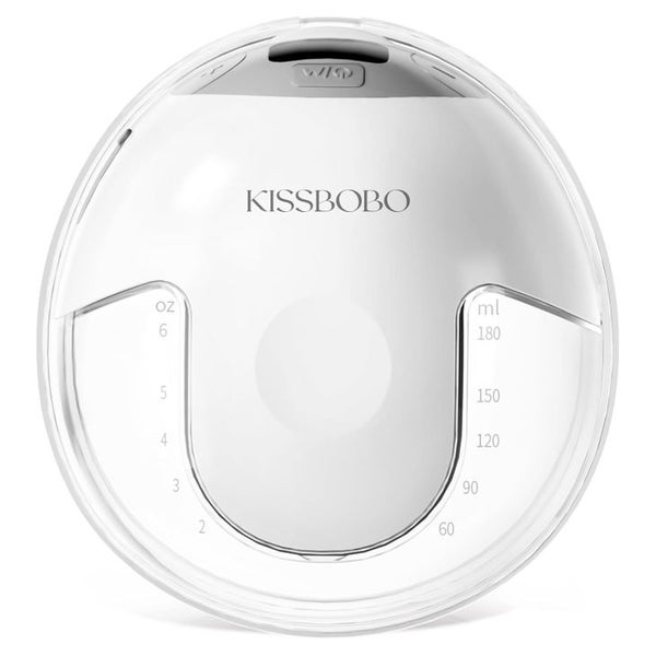 KISSBOBO Elektrische Milchpumpe Weiß 1 St