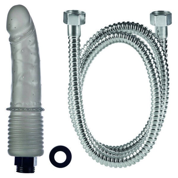 Calexotics - Duschdildo mit Wassermassage - Reinigungsdildo 1 St