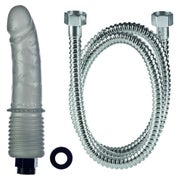 Calexotics - Duschdildo mit Wassermassage - Reinigungsdildo 1 St