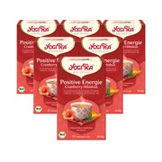 Yogi Tea - Positive Energie Bio Schwarztee | 6 x 30,6g 6x17 St