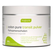 Produktabbildung: Nupure Colon Pure Transit Pulver Flohsamenschalen 180 g