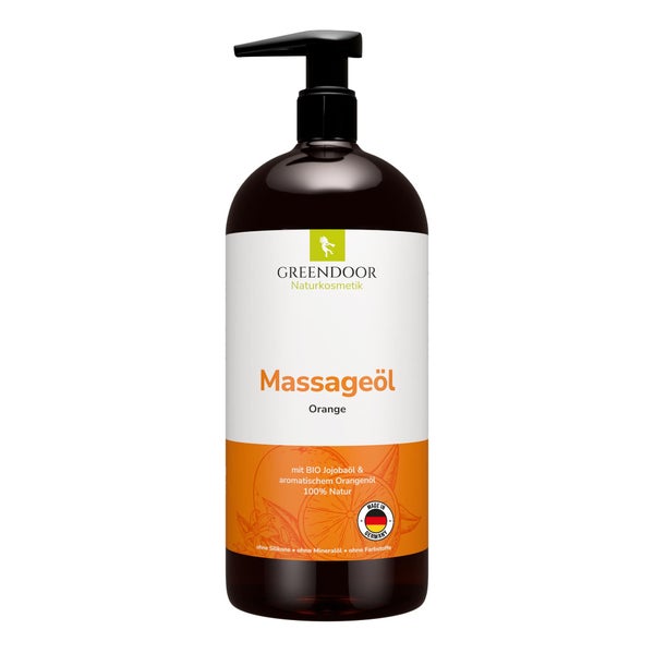 GREENDOOR Massageöl XL Orange 500 ml
