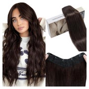 Extensions Echthaar Clip Remy Tresse 35 cm (55 g) #2 Dunkelb 1 St
