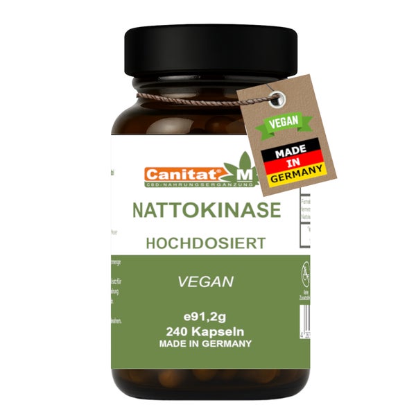 Nattokinase Kapseln 20.000Fu/g - 240 Kapseln von Canitat M 240 St