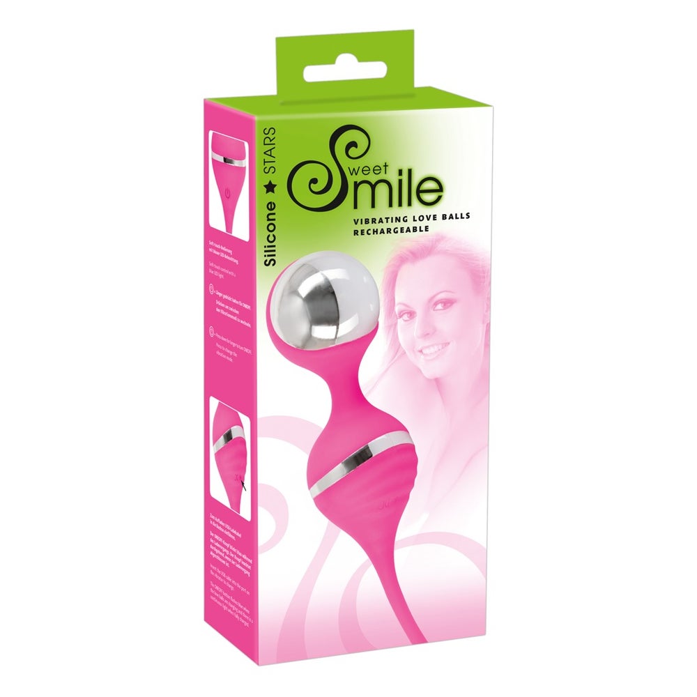 Sweet Smile - Liebeskugeln mit 10 Vibrationsmodi