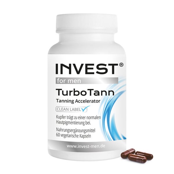INVEST MEN TurboTann mit MELALINE® - vegetarische Kapseln 60 St