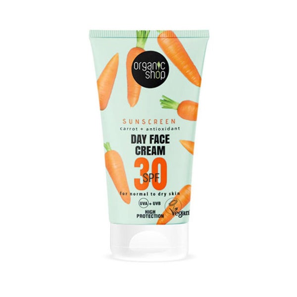 Organic Shop Carrot Crema Facial De Dia Spf30 50ml 0,05 l