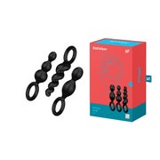Satisfyer - Satisfyer Booty Call Plugs Pack Black