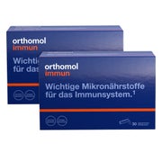 Doppelpack Orthomol Immun Orange 2X30 St