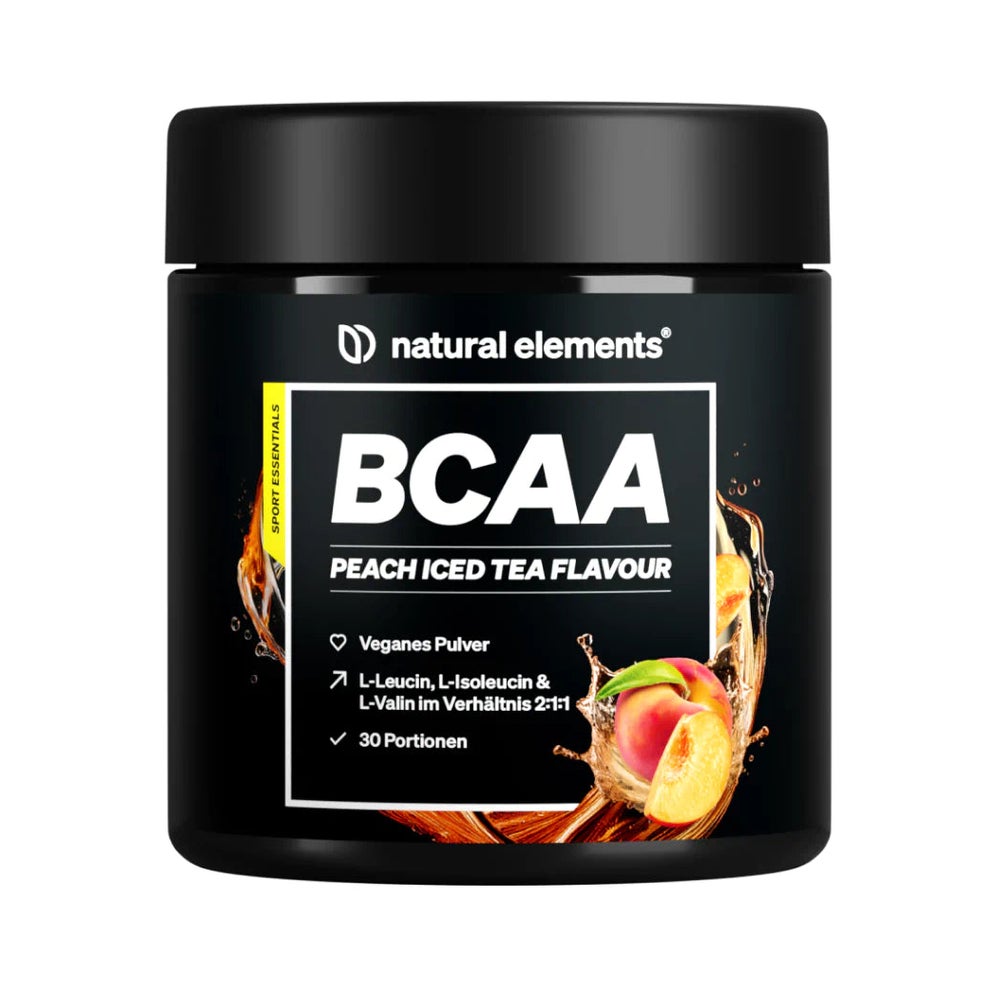 natural elements BCAA Pulver Peach Iced Tea 300 g