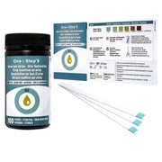 One+Step Glukose Teststreifen - Blutzucker Schnelltest für zu Hause - Blutzuckerteststreifen 100 St