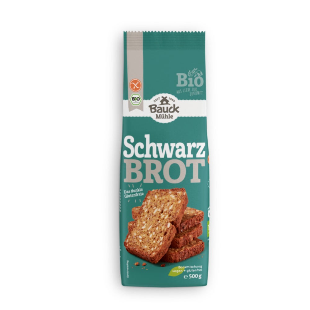 Bauck Mühle Schwarzbrot (glutenfrei) Bio 500 g