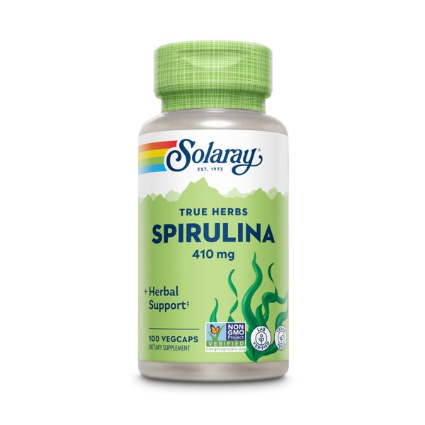 Spirulina 410 Mg Solaray Kapseln 100 St