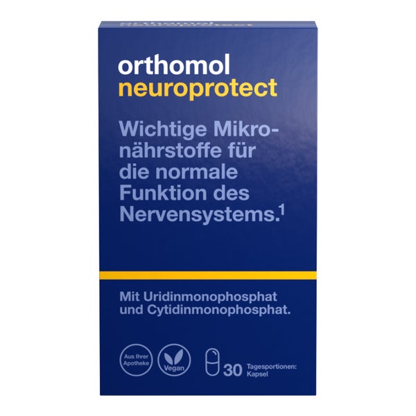 Orthomol Neuroprotect Kapseln 30 St, 30 St online kaufen | DocMorris