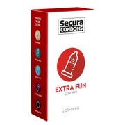 Produktabbildung: Extra Fun 12 genoppte Kondome (12 Kondome) 12 St