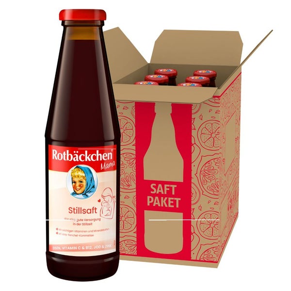 Rotbäckchen Mama Stillsaft 6 x 450ml 2700 ml