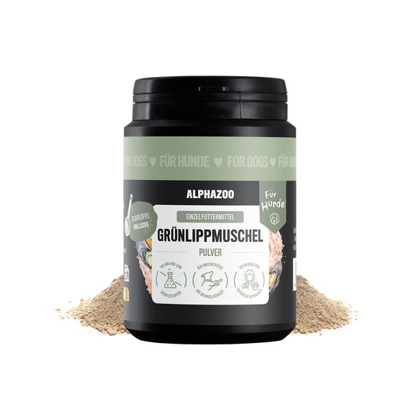Grünlippmuschel-Pulver für Hunde 100 g