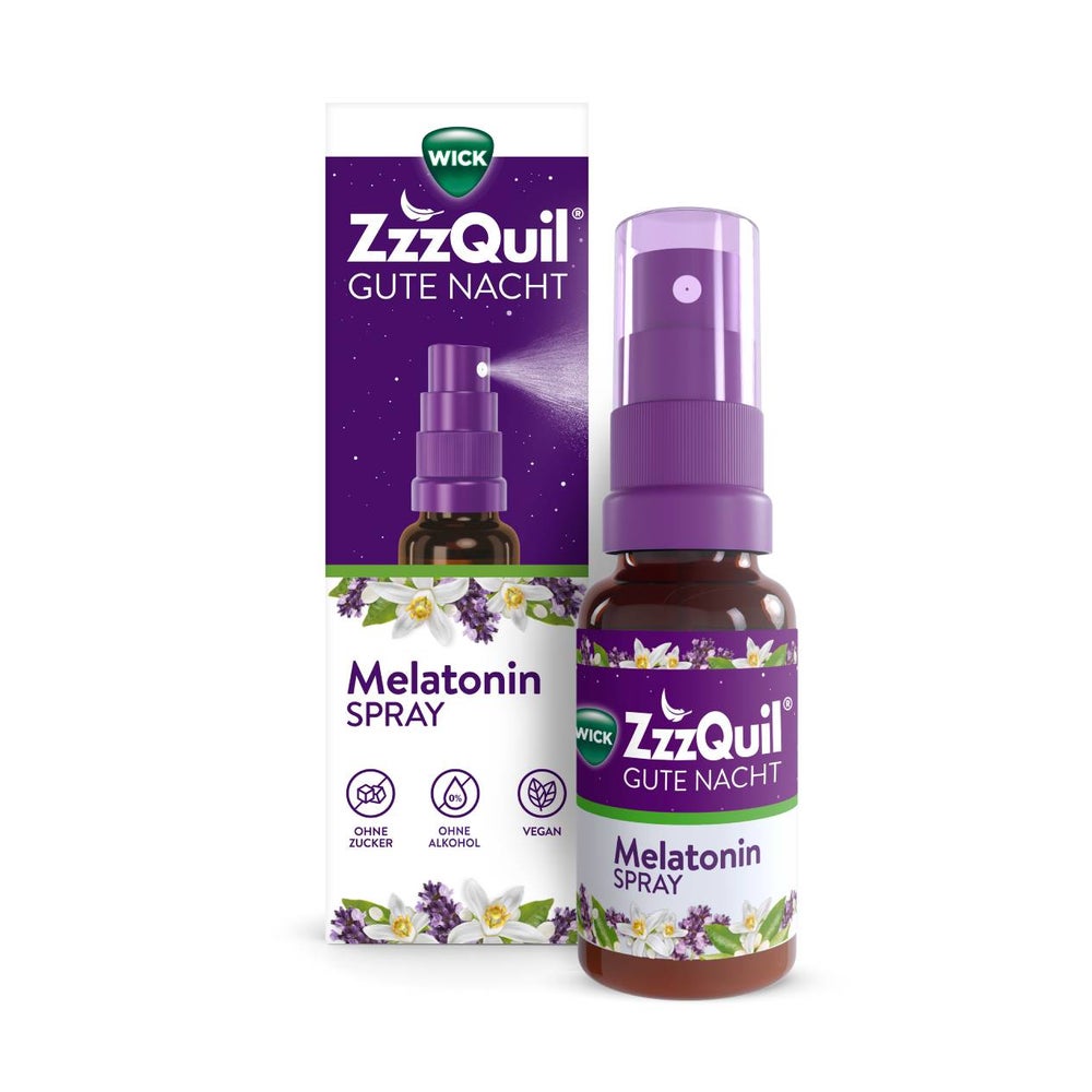WICK ZzzQuil® Gute Nacht Spray Melatonin 30 ml