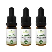 Cannalin - 3x CBD Öl Vollspektrum - 40% 30 ml