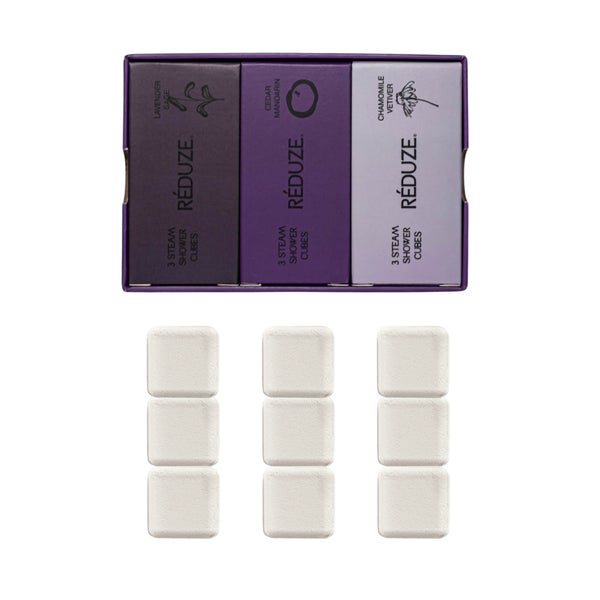 RÉDUZE Duschwürfel - 9er Set für Entspannung & besseren Schlaf 9 St