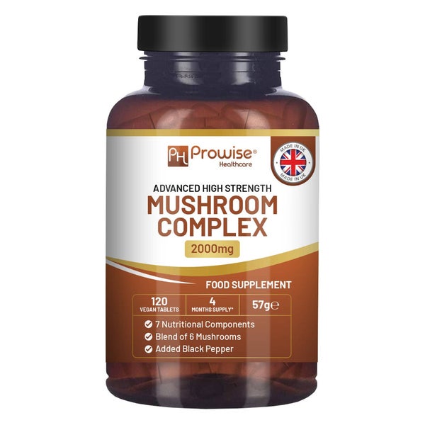 Prowise Healthcare Advanced Mushroom Complex mit 6 Pilze 120 St