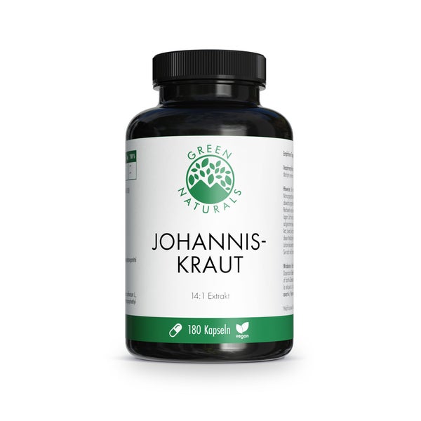 GREEN NATURALS Johanniskraut 850 mg hochdosiert 180 St