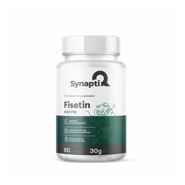 SynaptiQ® Fisetin – Hochwertiges Polyphenol aus der Natur 60 St