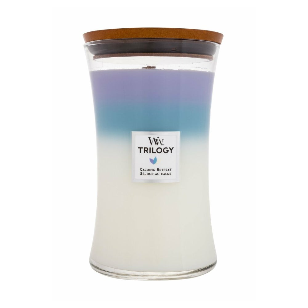 Woodwick Trilogy Calming Retreat Duftkerze 610 g 1,61 kg