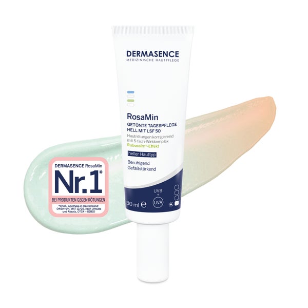 Dermasence Rosamin Getönte Tagespfl.hell Lsf 50 30 ml