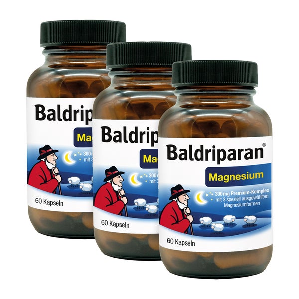 Baldriparan Magnesium Dreierpack 3X60 St