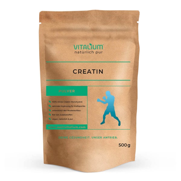 meinVitalium - reines Creatin Monohydrat Pulver 500 g