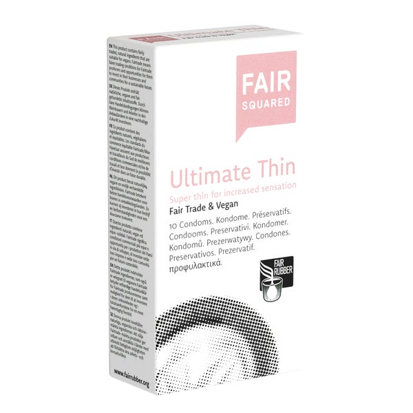 «Ultimate Thin» Kondome 10 Stk, 53 mm, ultra-dünn, vegan (10 Kondome) 10 St