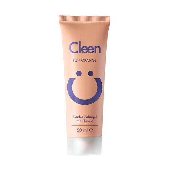Cleen Kinder Zahngel Mit Fluorid Fun Orange 50 ml