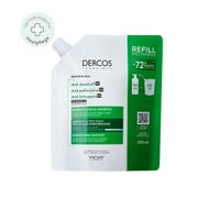 Produktabbildung: Dercos Anti-Schuppen Shampoo fettige Kopfhaut Nachfüllpack 390 ml
