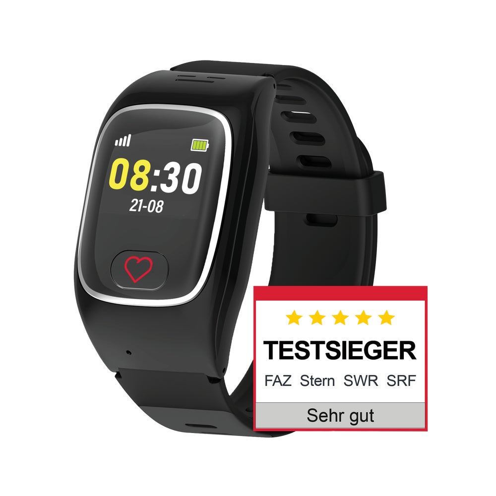 James B8 Senioren Smartwatch Notrufuhr GPS und SOS Knopf 1 St