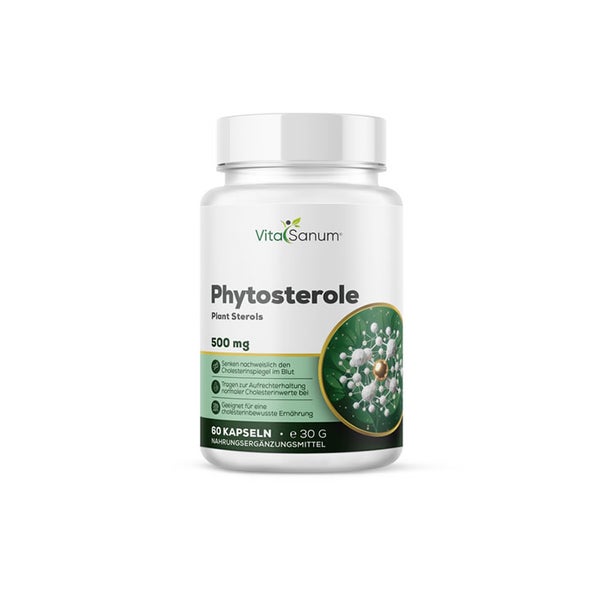 VitaSanum®- Phytosterole – 1000 mg – 60 Kapseln  St