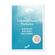 Die Lebensfreude-Postkarten. Ich kann. Ich will. Ich werde. 1 St